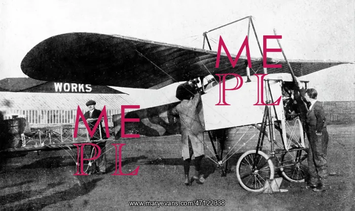  : Bleriot Parasol Monoplane early 1900s