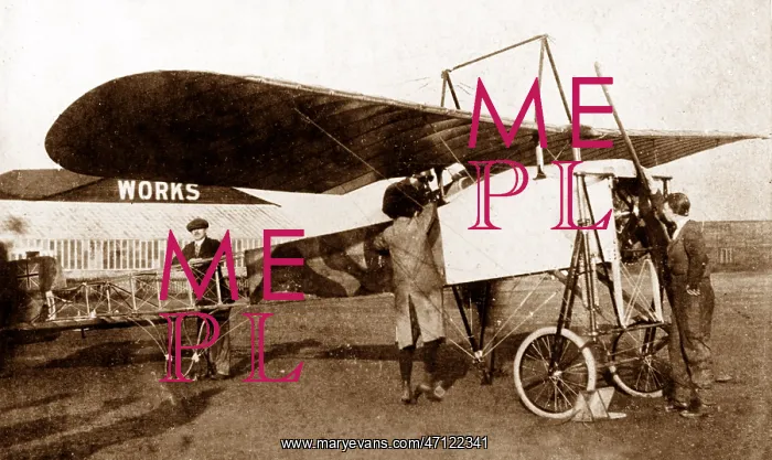  : Bleriot Parasol Monoplane early 1900s