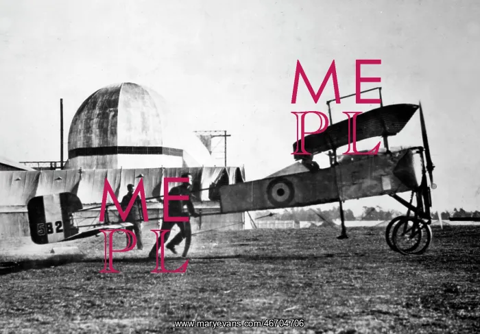 : Bleriot Parasol (side view, on the ground, (running-up) : Bleriot Parasol (side view, on the ground, (running-up)