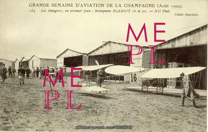 : Bleriot XI ~16 at the Reims Meeting : Bleriot XI ~16 at the Reims Meeting