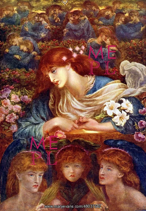 : The Blessed Damozel by Dante Gabriel Rossetti : The Blessed Damozel by Dante Gabriel Rossetti