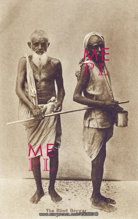  : Two Blind Beggars - India