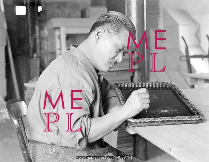 : BLIND CRAFTSMAN 1930S : BLIND CRAFTSMAN 1930S
