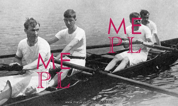 : Blind soldiers regatta at Putney, WW1 : Blind soldiers regatta at Putney, WW1