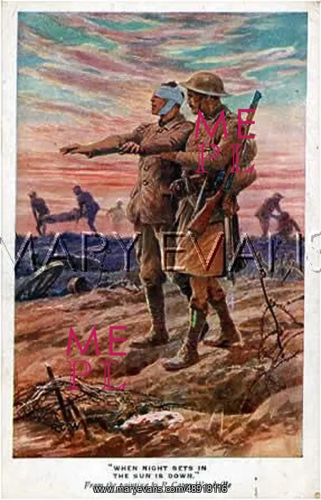 : BLINDED WW1 SOLDIER : BLINDED WW1 SOLDIER