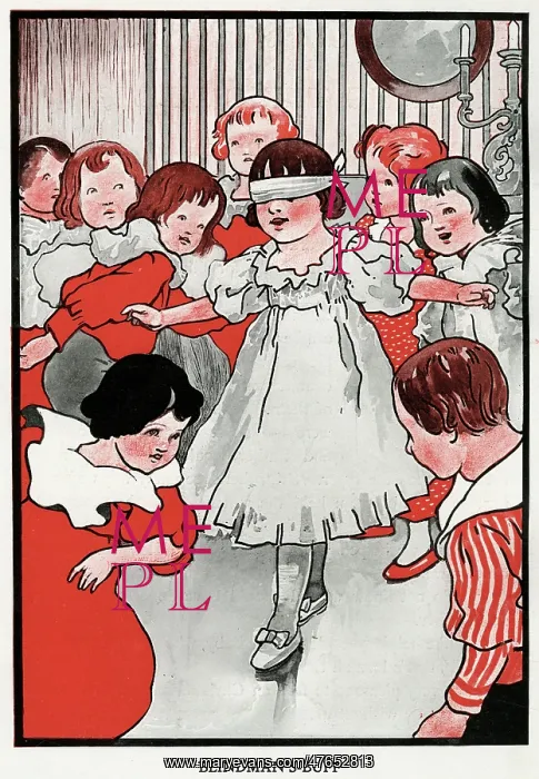 : Blindman's-Buff by Charles Robinson : Blindman's-Buff by Charles Robinson