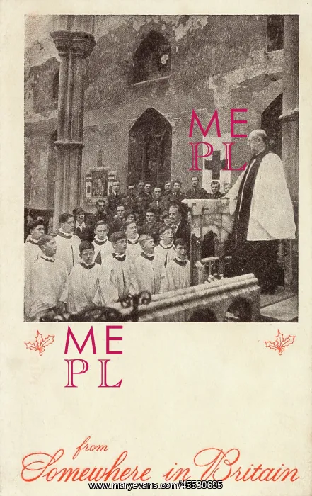 : Blitz - St Mark's - Church Choir sing : Blitz - St Mark's - Church Choir sing