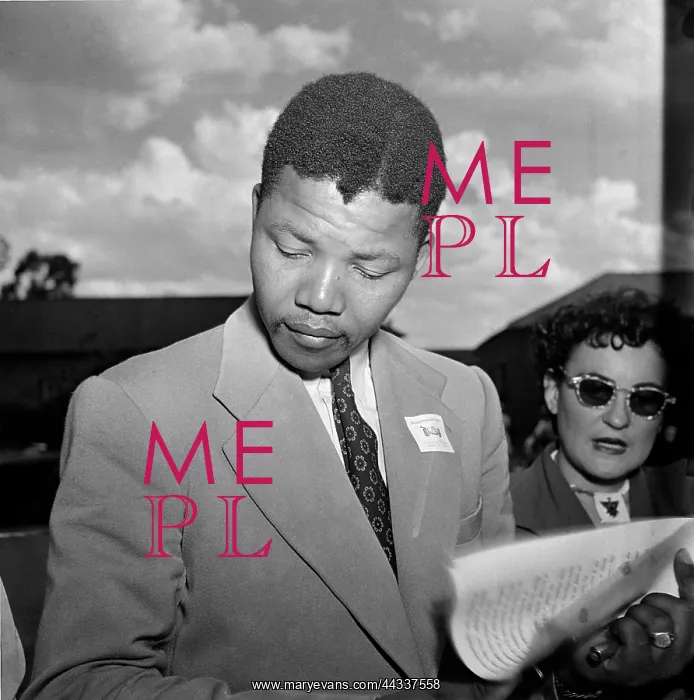 : Bloemfontein - Nelson Mandela with Ruth First : Bloemfontein - Nelson Mandela with Ruth First