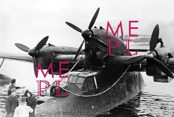 : Blohm & Voss BV 138 flying boat, 1942 : Blohm & Voss BV 138 flying boat, 1942