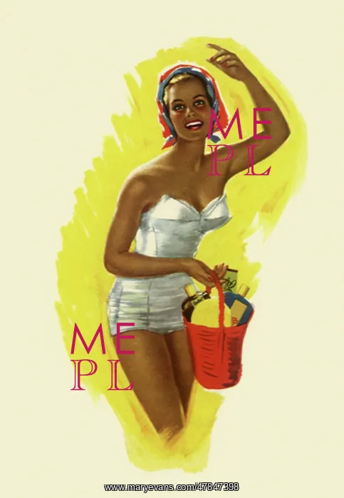  : Blonde with a Bucket