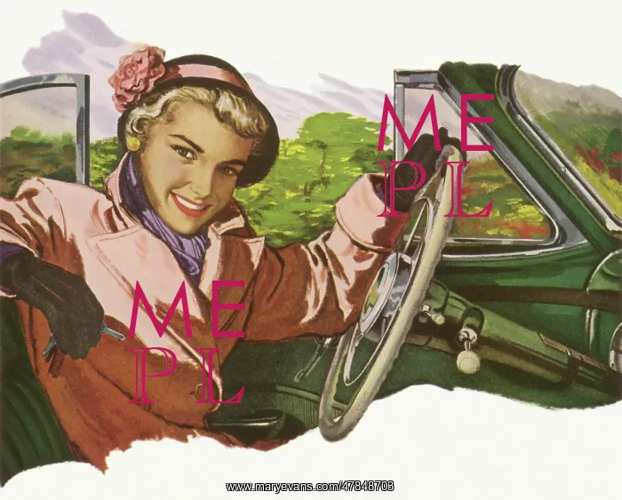 : Blonde in Driver's Seat