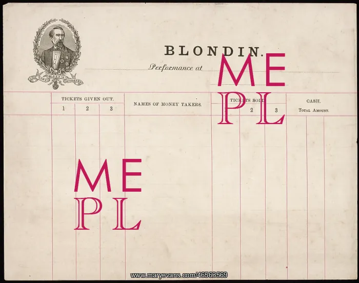 : BLONDIN AUDIENCE LEDGER : BLONDIN AUDIENCE LEDGER