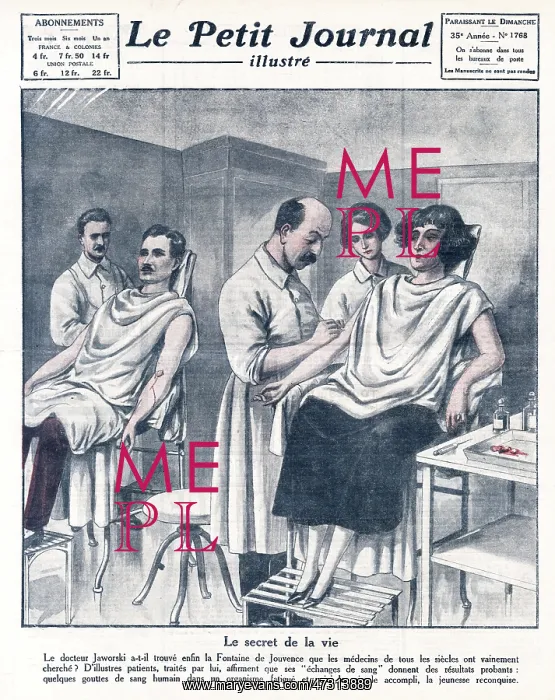 : BLOOD EXCHANGE / 1924 : BLOOD EXCHANGE / 1924
