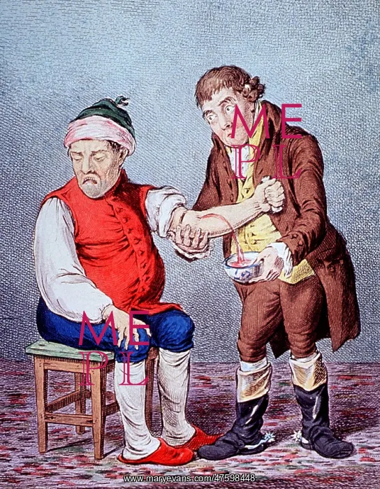 : Bloodletting, 1804 : Bloodletting, 1804