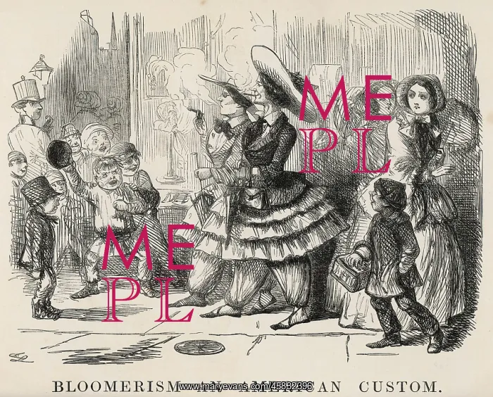  : Bloomerism - an American custom with bloomers