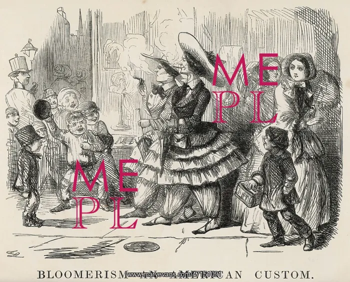  : Bloomerism - an American custom with bloomers