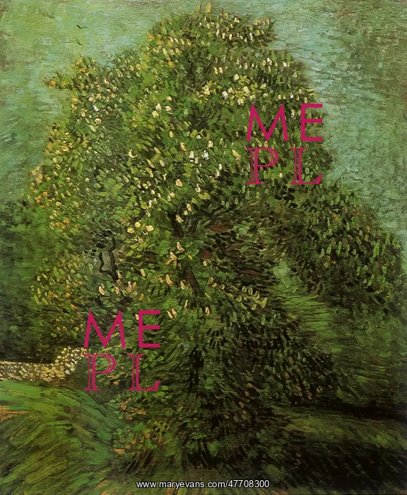 : Blooming Chestnut Tree, by Van Gogh : Blooming Chestnut Tree, by Van Gogh