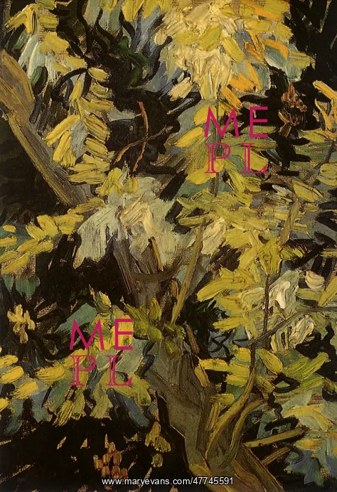 : Blossoming Acacia Branches, by Van Gogh : Blossoming Acacia Branches, by Van Gogh