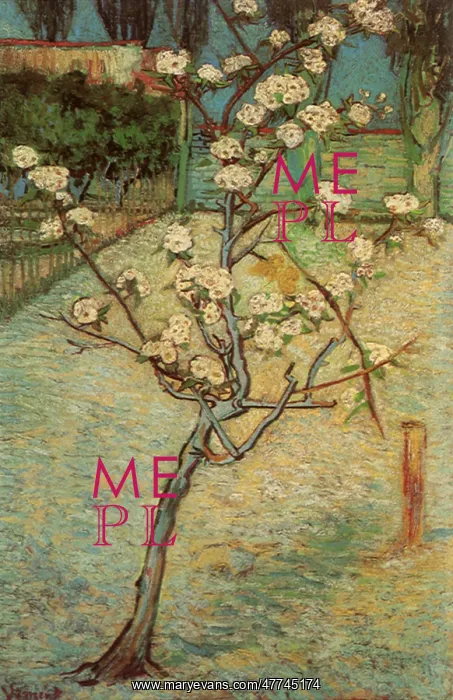 : Blossoming Pear Tree, by Van Gogh : Blossoming Pear Tree, by Van Gogh