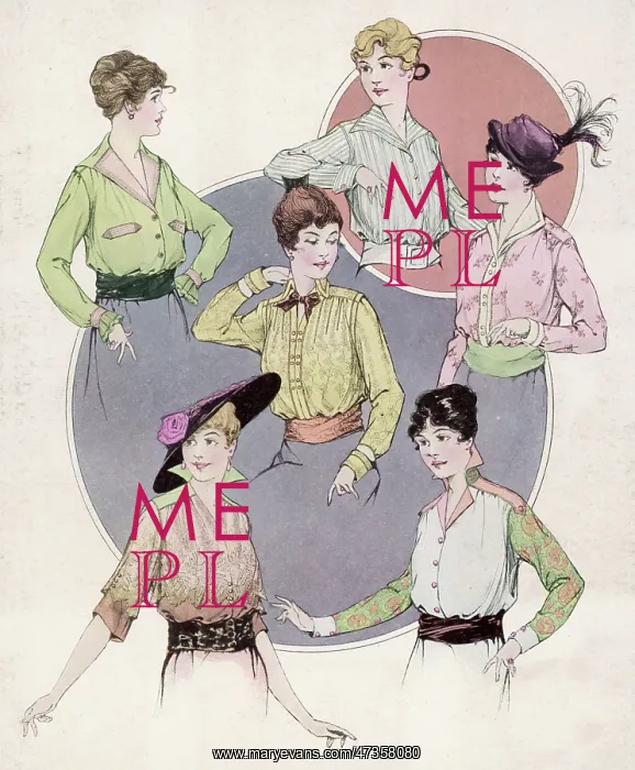 : Blouses 1915 : Blouses 1915