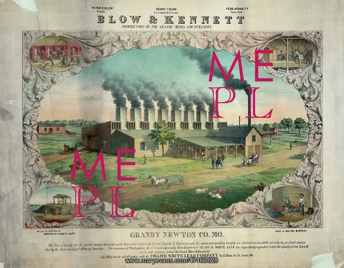 : Blow & Kennett...Granby Newton Co. Mo...Collier White Lead : Blow & Kennett...Granby Newton Co. Mo...Collier White Lead