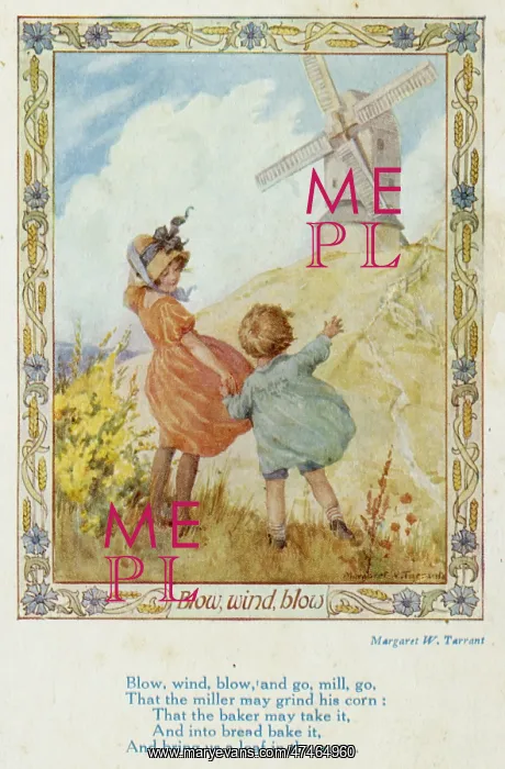 : Blow, wind, blow, and go, mill, go : Blow, wind, blow, and go, mill, go