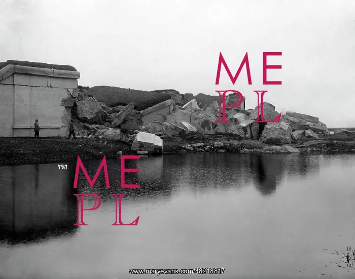 : Blown up works in Liepaja, 1915 : Blown up works in Liepaja, 1915