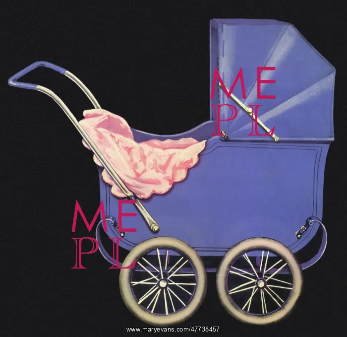 : Blue Baby Carriage : Blue Baby Carriage
