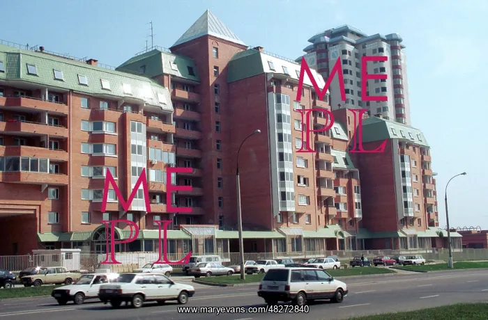 : Blue Bird residential complex in Moscow, 1997 : Blue Bird residential complex in Moscow, 1997