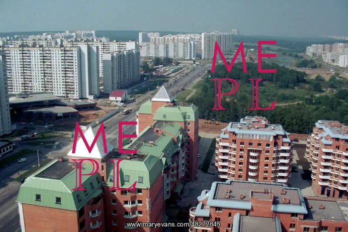 : Blue Bird residential complex in Moscow, 1997 : Blue Bird residential complex in Moscow, 1997