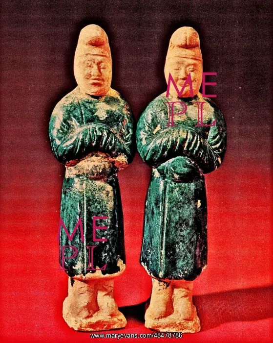 : Blue Glazed Servants : Blue Glazed Servants