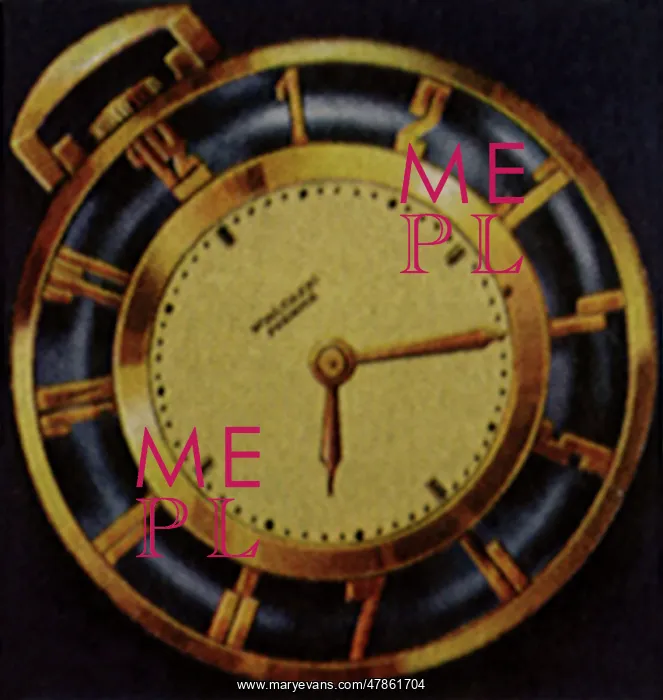 : Blue and Gold Watch