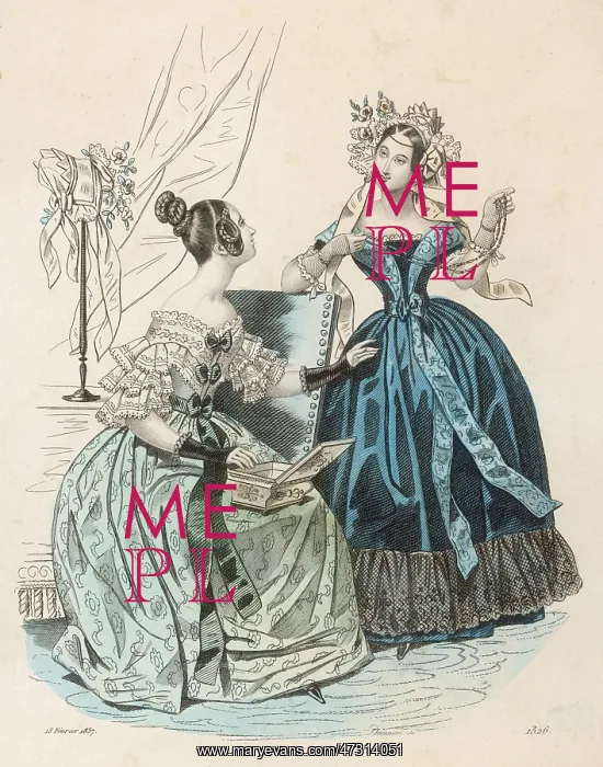 : Blue Gowns 1837 : Blue Gowns 1837