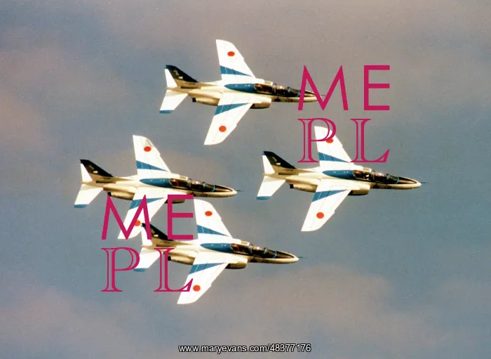 : Blue Impulse aerobatic display team : Blue Impulse aerobatic display team