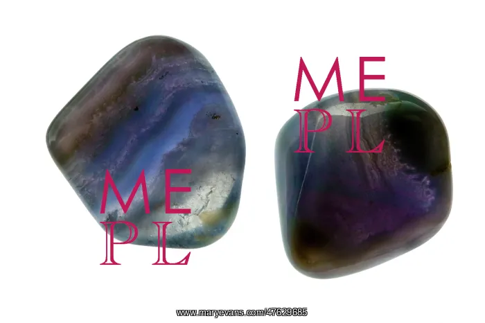  : Agate. Blue lace