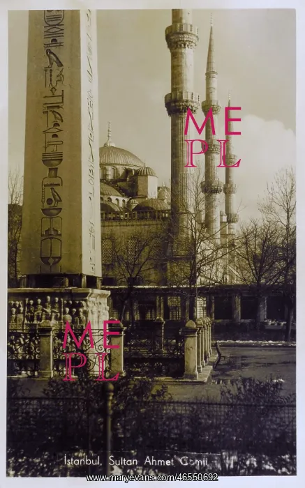 : Blue Mosque and Obelisk of Thutmose III : Blue Mosque and Obelisk of Thutmose III