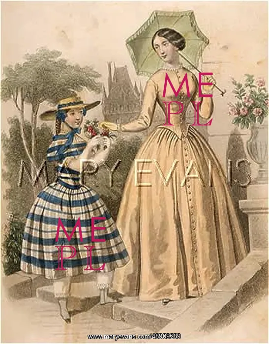: BLUE PLAID DRESS 1846 : BLUE PLAID DRESS 1846