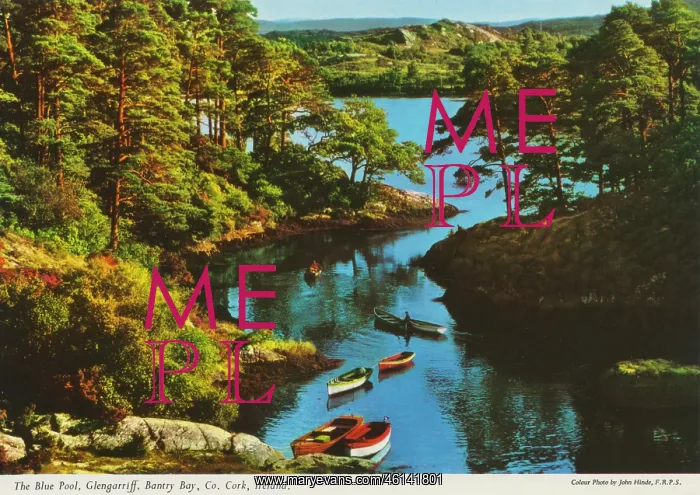 : The Blue Pool, Glengarriff, Bantry Bay, County Cork : The Blue Pool, Glengarriff, Bantry Bay, County Cork