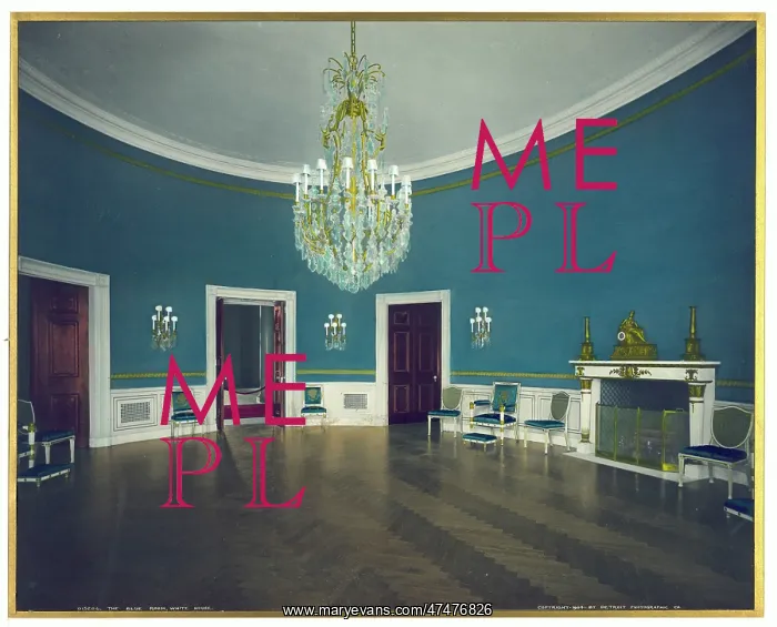  : The Blue Room, White House