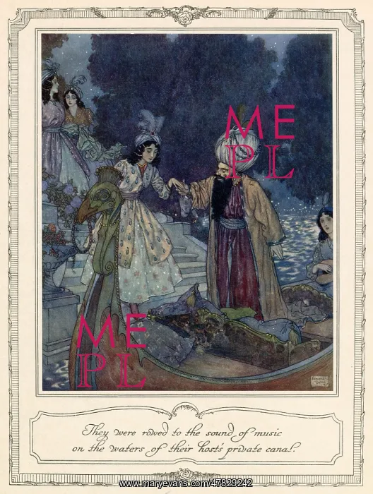 : Bluebeard - Edmund Dulac : Bluebeard - Edmund Dulac