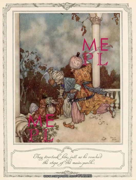 : Bluebeard - Edmund Dulac : Bluebeard - Edmund Dulac