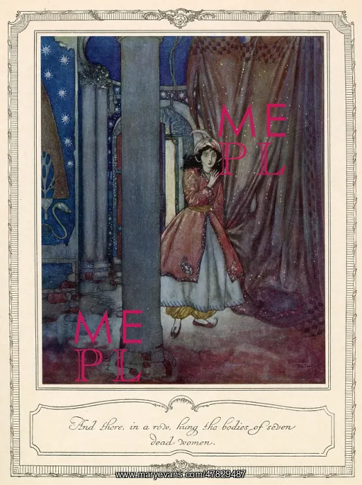 : Bluebeard - Edmund Dulac : Bluebeard - Edmund Dulac