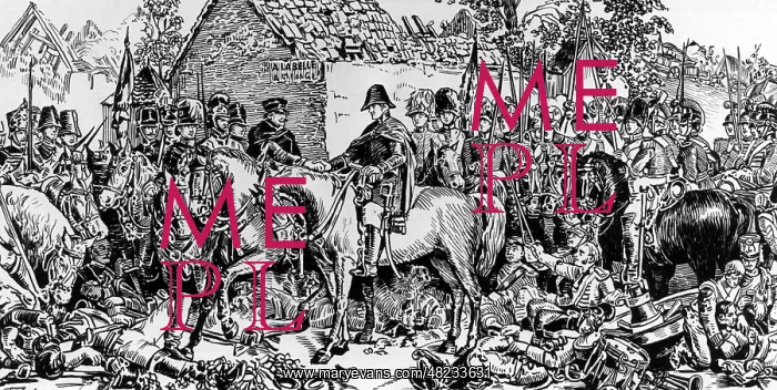 : Bluecher and Wellington at the Battle of Waterloo (Belle : Bluecher and Wellington at the Battle of Waterloo (Belle