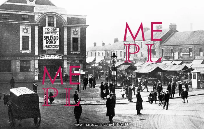  : Blyth Market Place early 1900s