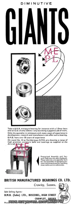 : B.M.B. British Manufactured Bearings : B.M.B. British Manufactured Bearings