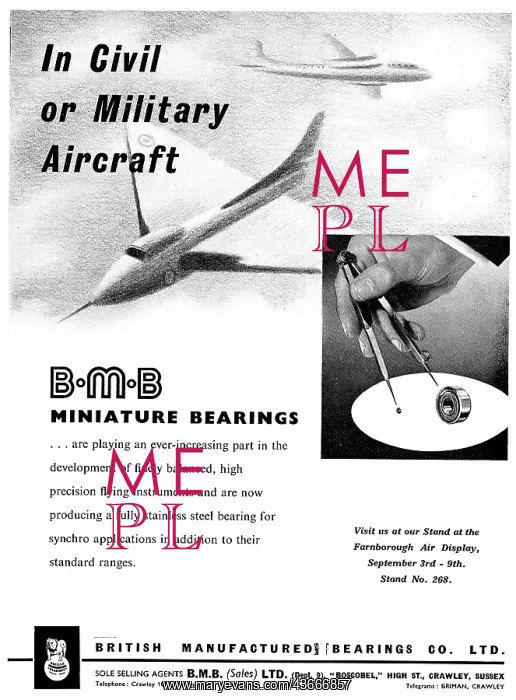 : BMB Miniature Bearings For Flight Instruments : BMB Miniature Bearings For Flight Instruments