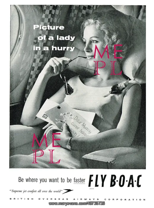 : BOAC - Picture Of A Lady In A Hurry : BOAC - Picture Of A Lady In A Hurry