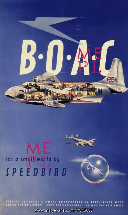 : BOAC Speedbird : BOAC Speedbird