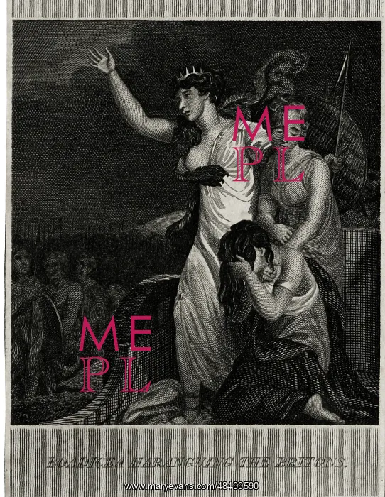 : Boadicea Haranguing the Britons : Boadicea Haranguing the Britons