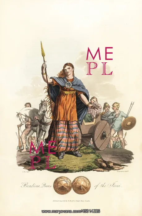 : Boadicea Queen of the Iceni, Roman era : Boadicea Queen of the Iceni, Roman era